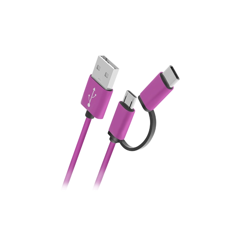 CABLE USB-A A USB-C DORADO - 4