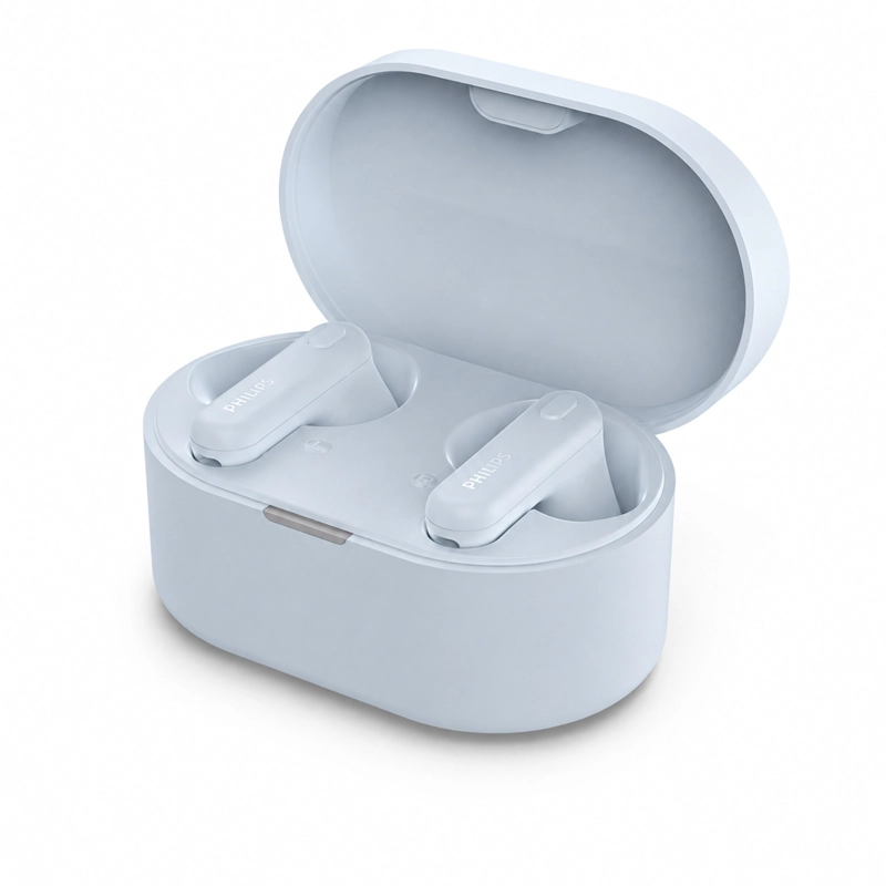 AUDIFONOS PHILIPS TWS TAT1138BL CELESTE - 1