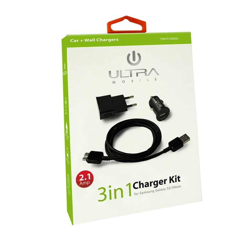 KIT CARGADOR 3 EN 1 USB 3.0 OPEN BOX - 2