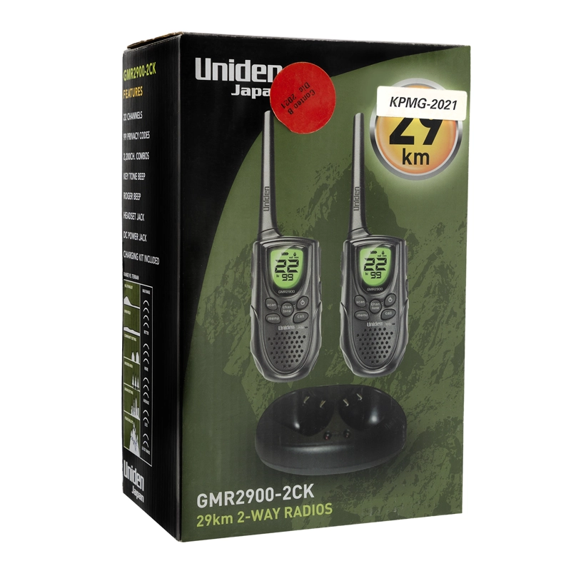 RADIOTRANSMISOR KIT GMR-2900-2CK UNIDEN OPEN BOX - 2