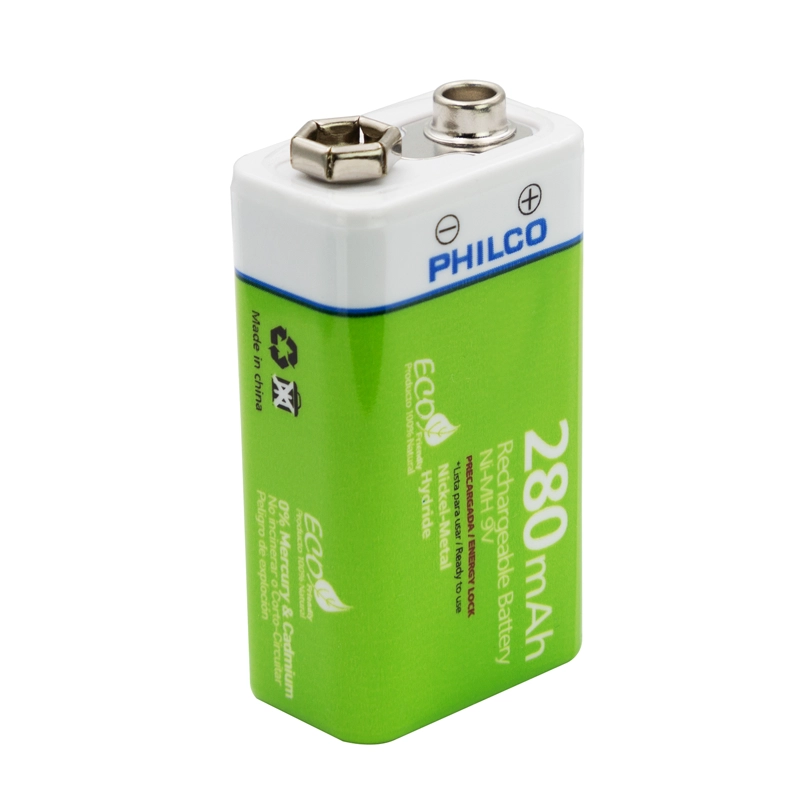 BATERIA 9V 280MAH RECARGABLE PHILCO OPEN BOX - 4