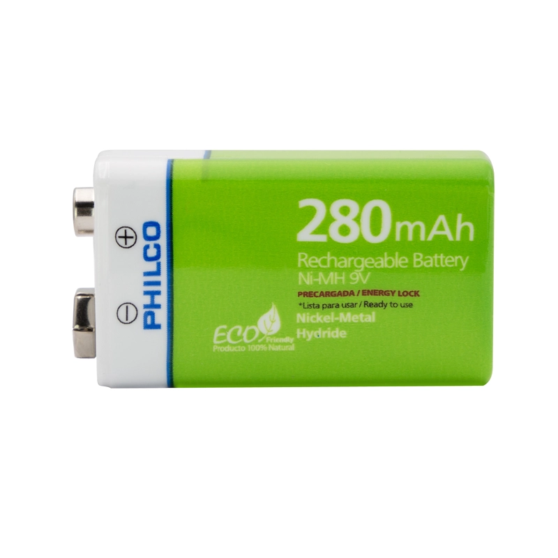 BATERIA 9V 280MAH RECARGABLE PHILCO OPEN BOX - 5