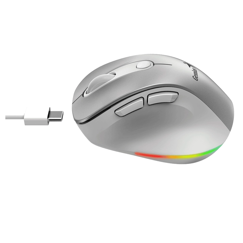 MOUSE ERGONOMICO INALAMBRICO RECARGABLE BLUETOOTH - 4