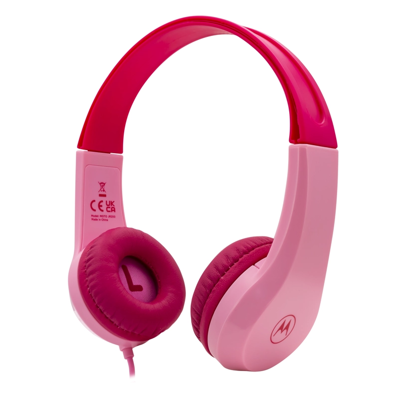 AUDIFONO MOTOROLA JR 200 CON CABLE ROSADO OPEN BOX - 2