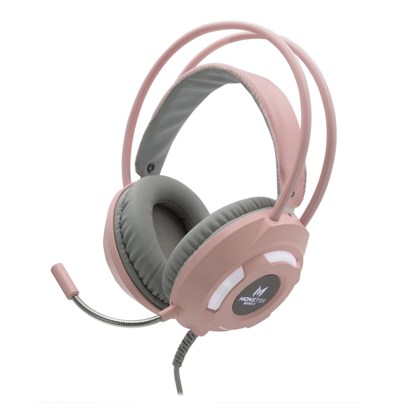 HEADSET GAMER MONSTER GIRL WARM OPEN BOX - 2