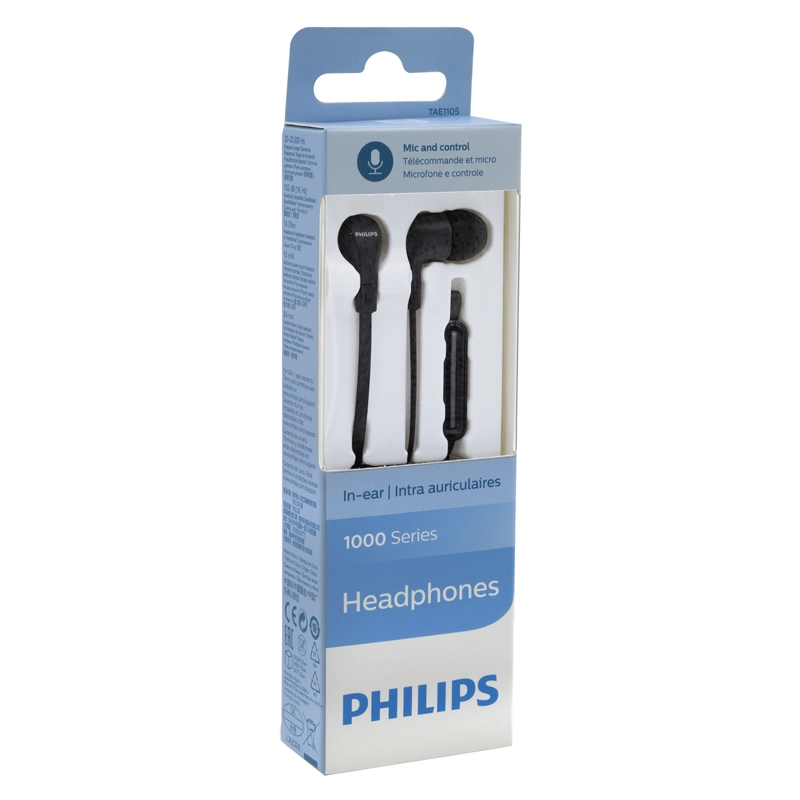 AUDIFONO PHILIPS TAE1105BK MANOS LIBRES NEGRO OPEN BOX - 1