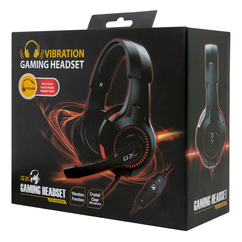 AUDIFONO GAMER GENIUS G600V VIBRACION OPEN BOX - 1