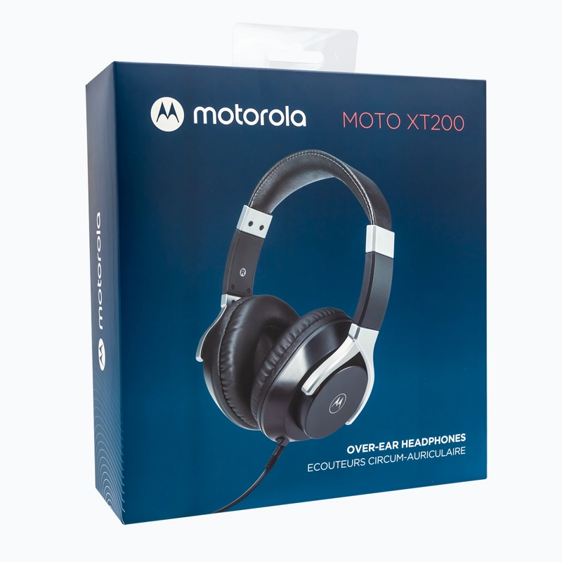 AUDIFONO MOTOROLA XT200 CON CABLE NEGRO OPEN BOX - 1