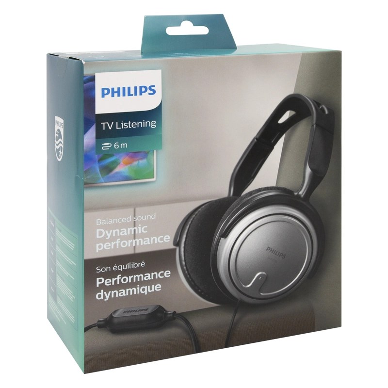AUDIFONO PHILIPS SHP2500/10 PLATEADO OPEN BOX - 1