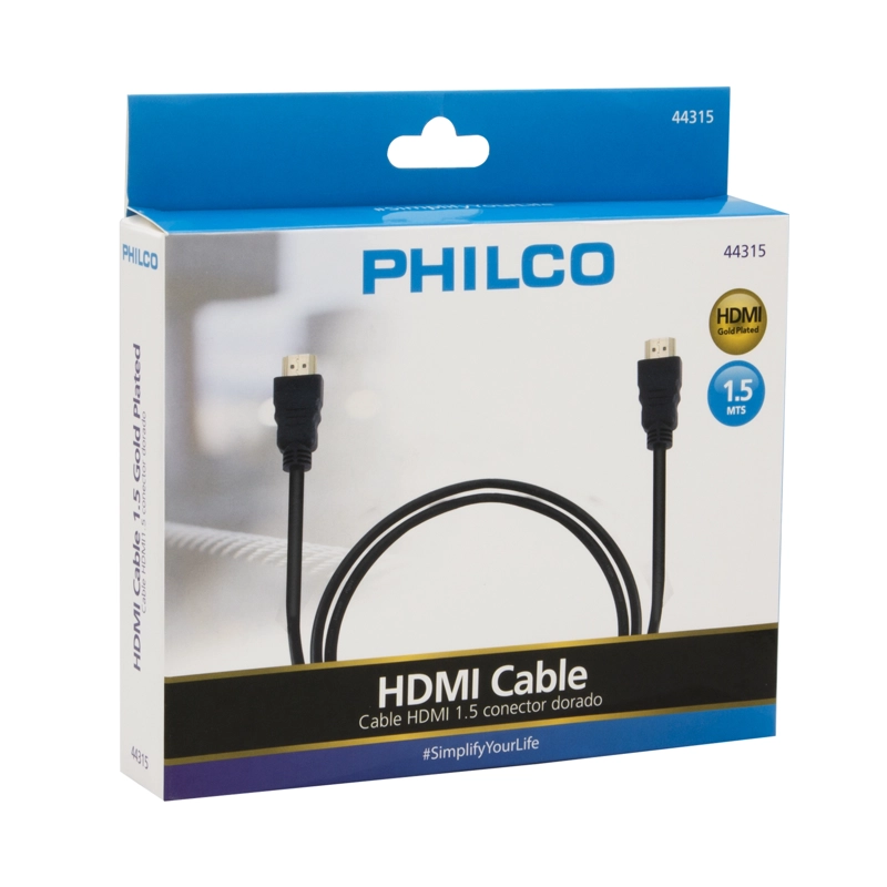 CABLE HDMI 1.5M DORADO OPEN BOX - 1