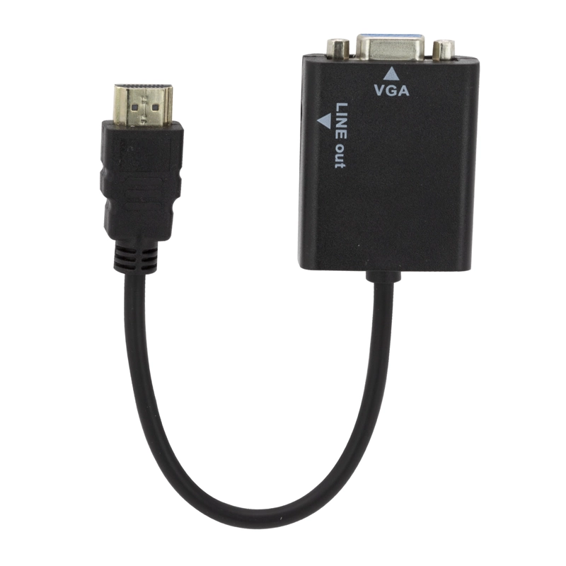 CABLE HDMI A VGA CON SALIDA DE AUDIO OPEN BOX - 6