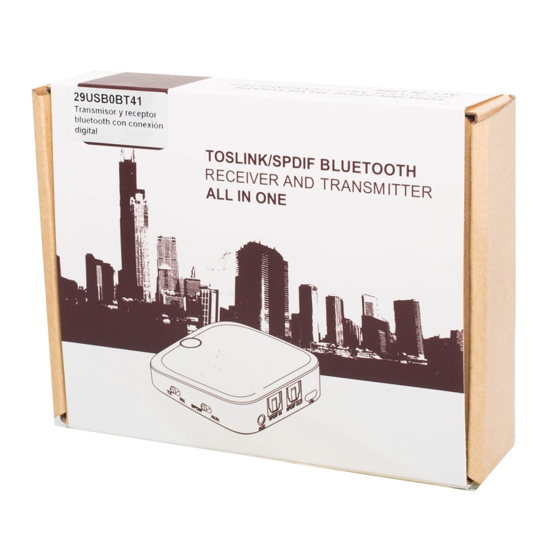 TRANSMISOR Y RECEPTOR BT 4.1 CON CONEXION DIGITAL OPEN BOX - 2