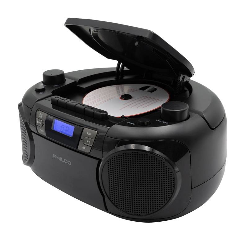 RADIO BOOMBOX PHILCO PJC7000BT/BK CD CASSETTE BT OPEN BOX - 2