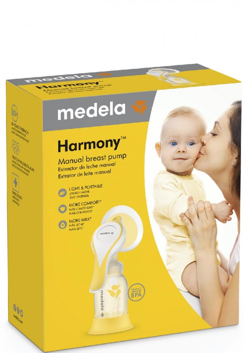 EXTRACTOR DE LECHE MEDELA MANUAL HARMONY™ AMARILLO - 5