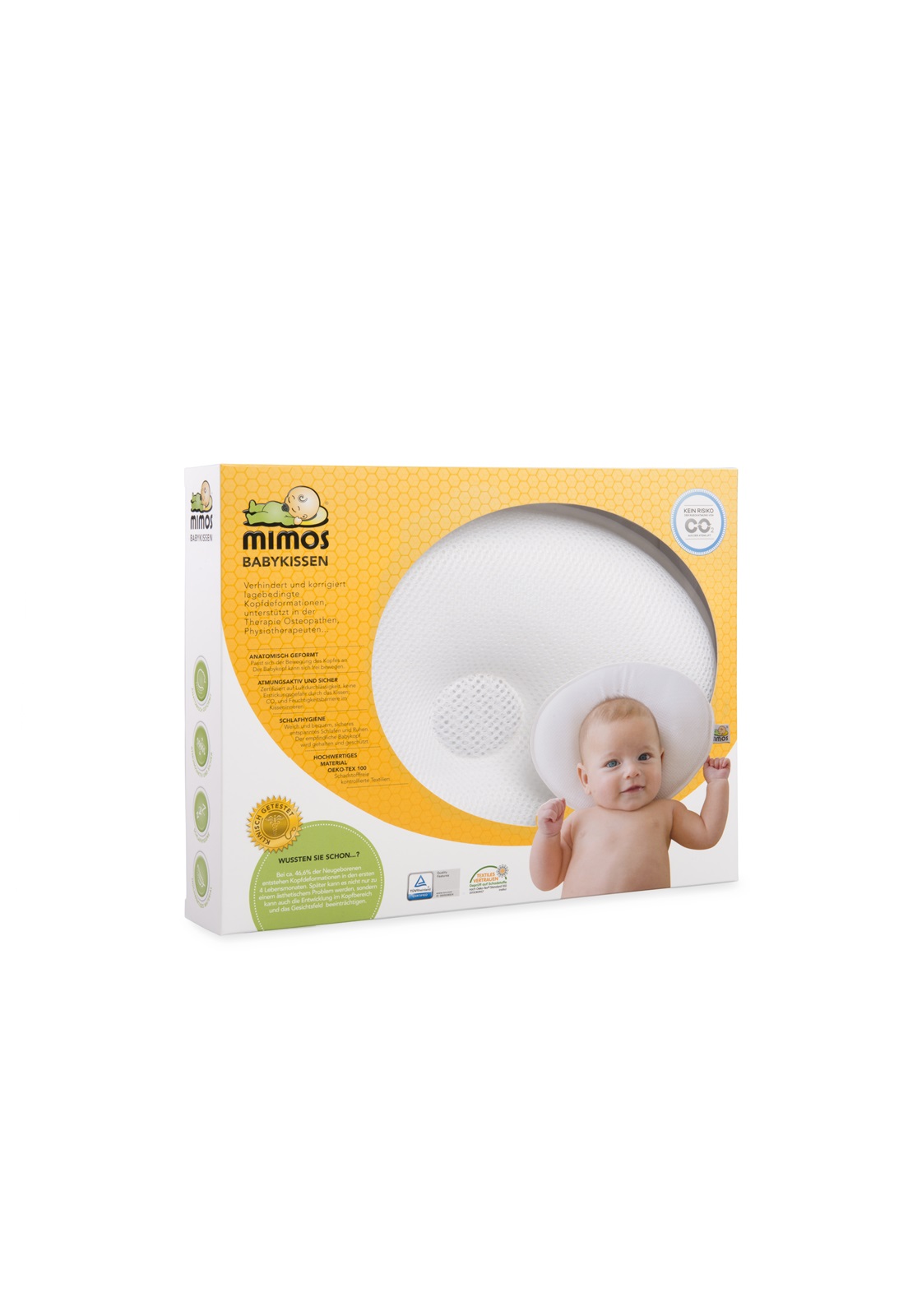 COJÍN POSTURAL MIMOS POSTURAL PARA BEBES BLANCO PARA BEBES M - 2
