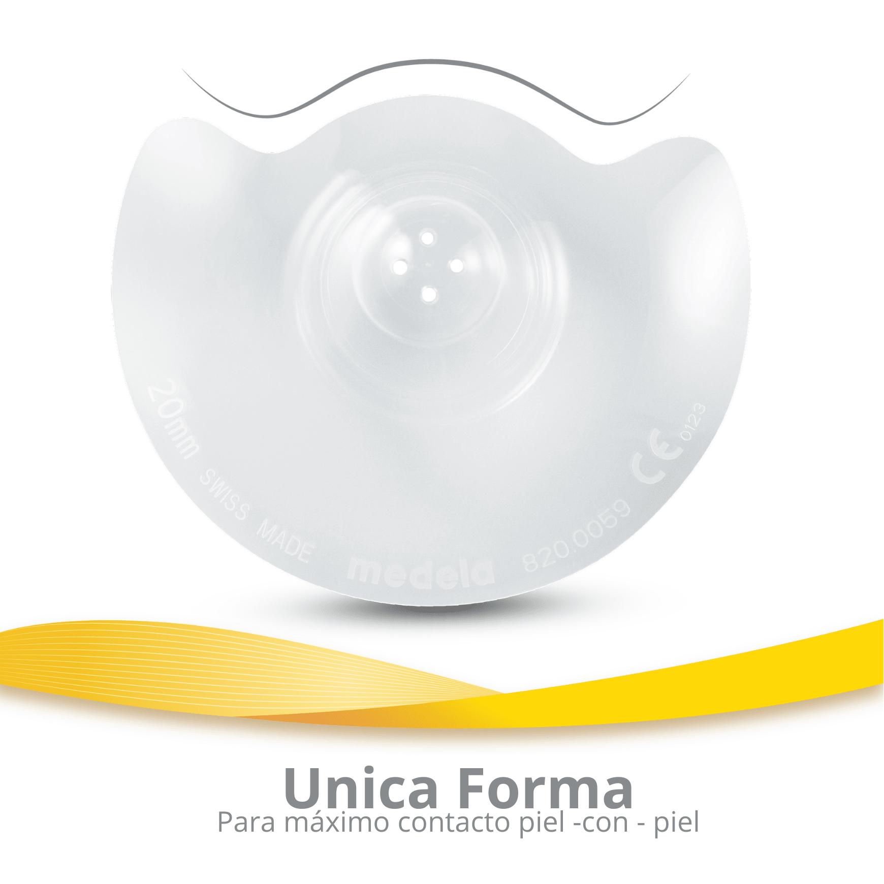 PEZONERA PARA LACTANCIA MEDELA TRANSPARENTE - 5