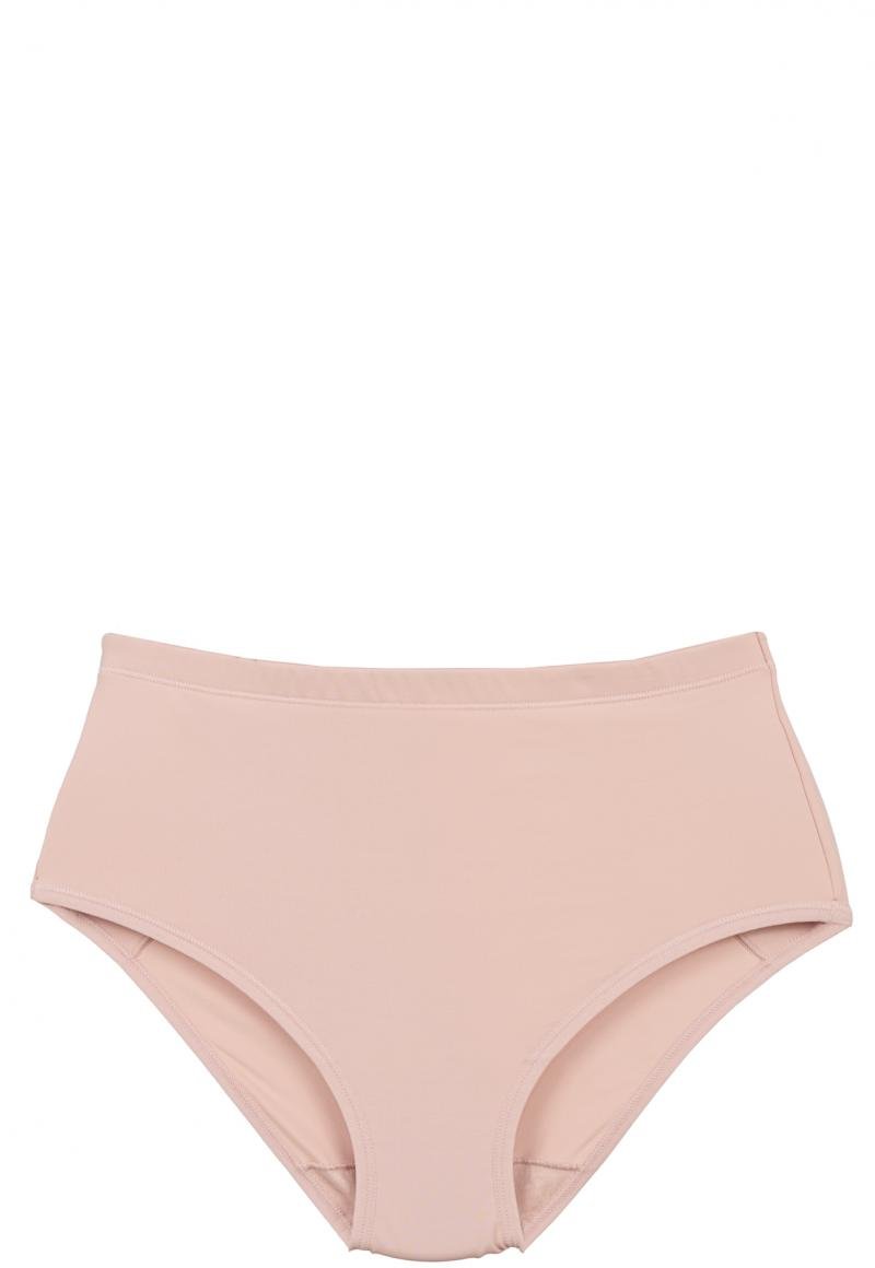 CALZÓN POSTPARTO MUJER 2RIOS MICROFIBRA BEIGE - 1