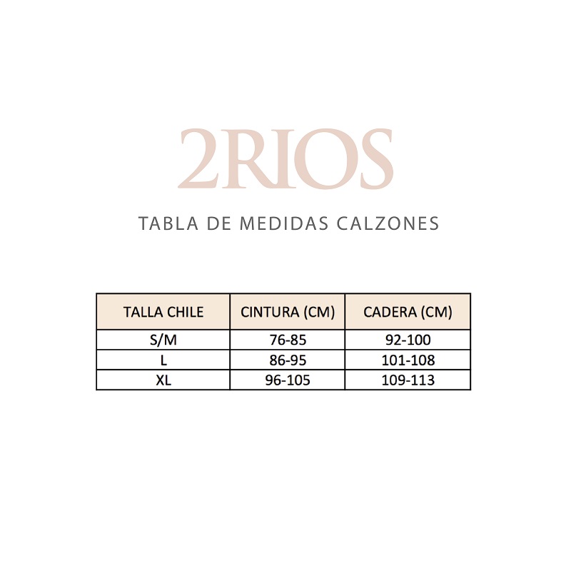 CALZÓN POSTPARTO MUJER 2RIOS MICROFIBRA BLANCO - 3