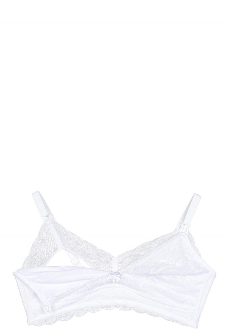 SOSTÉN LACTANCIA MUJER 2RIOS FULL ENCAJE BLANCO - 5