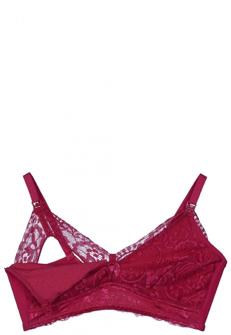 SOSTÉN LACTANCIA MUJER 2RIOS FULL ENCAJE ROJO - 1