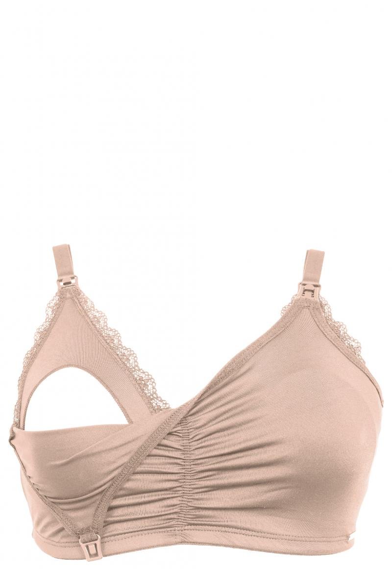 SOSTÉN LACTANCIA MUJER 2RIOS RECOGIDO BEIGE - 1