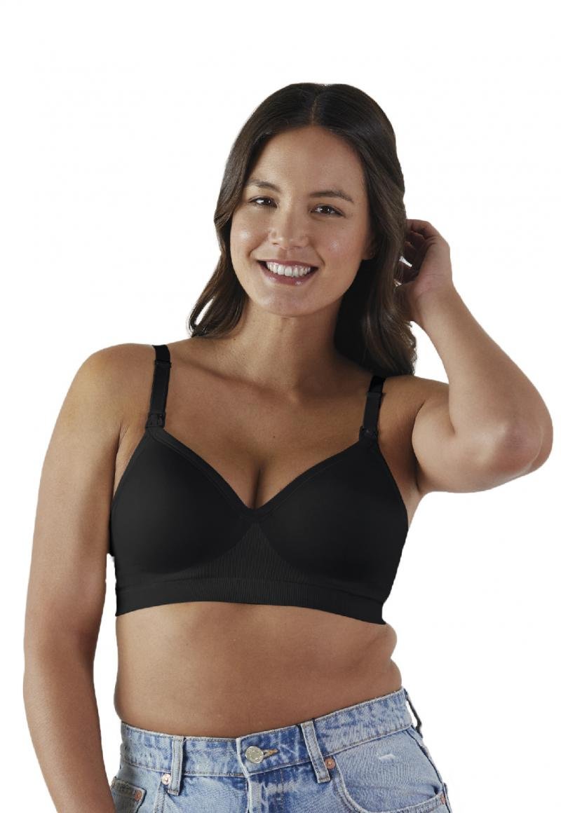 SOSTÉN LACTANCIA MUJER BRAVADO DESIGNS PLUNGE NEGRO - 3