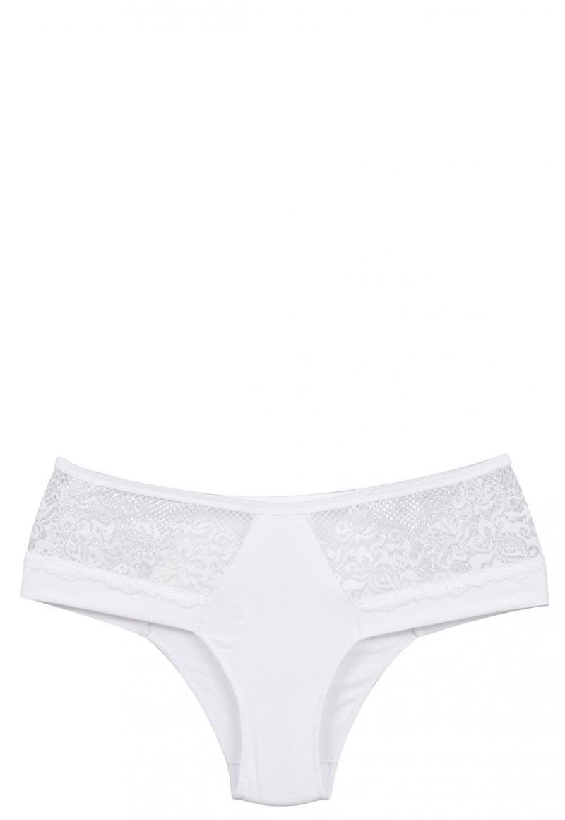 BIKINI MUJER 2RIOS MICROFIBRA ENCAJE GRAFITO - 1