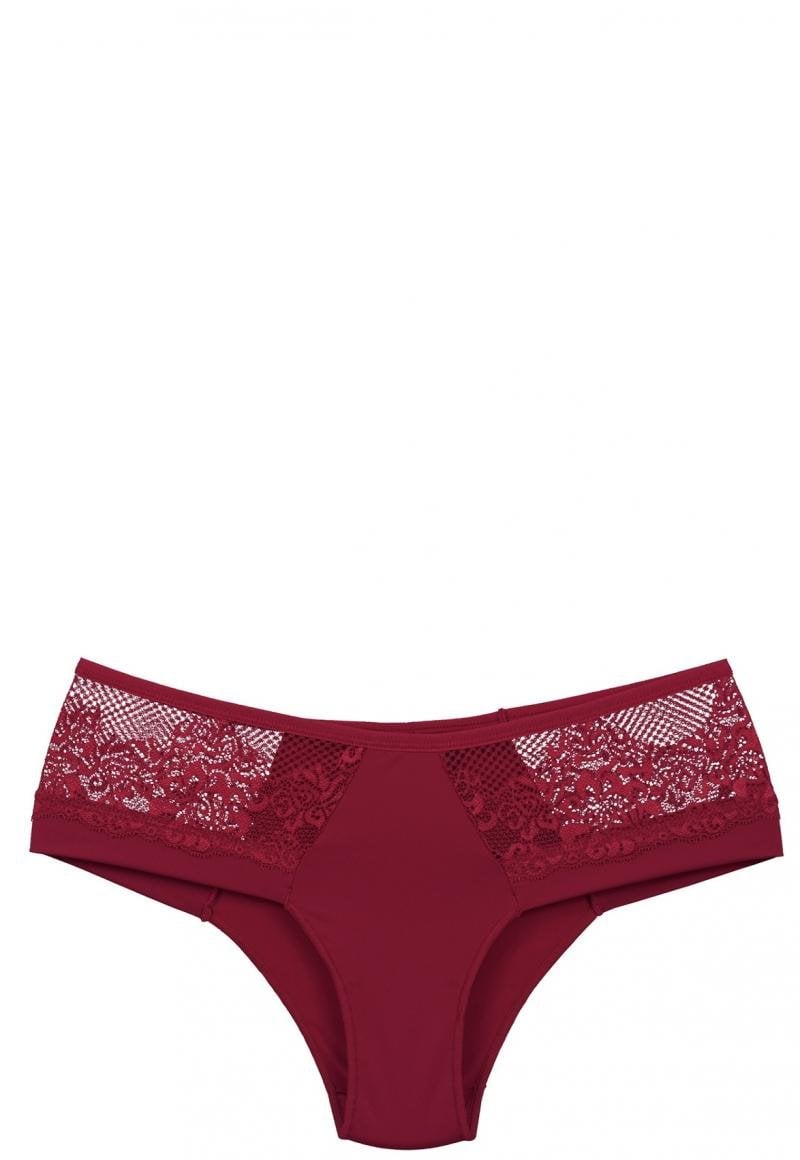 BIKINI MUJER 2RIOS MICROFIBRA ENCAJE GRAFITO - 1