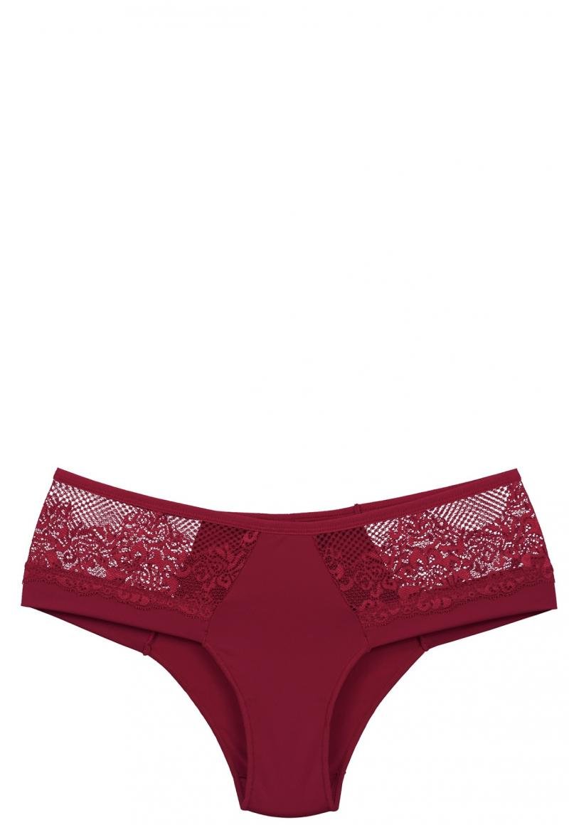 BIKINI MUJER 2RIOS MICROFIBRA ENCAJE GRAFITO - 1