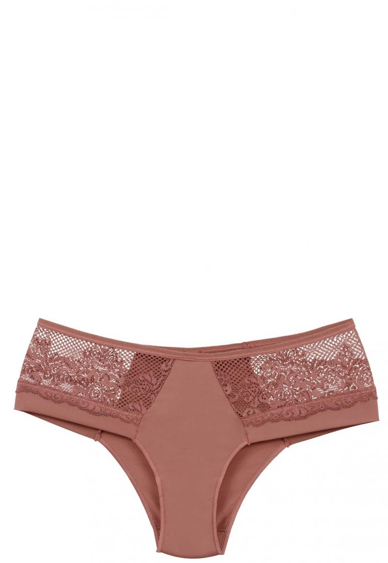 BIKINI MUJER 2RIOS MICROFIBRA ENCAJE GRAFITO - 2