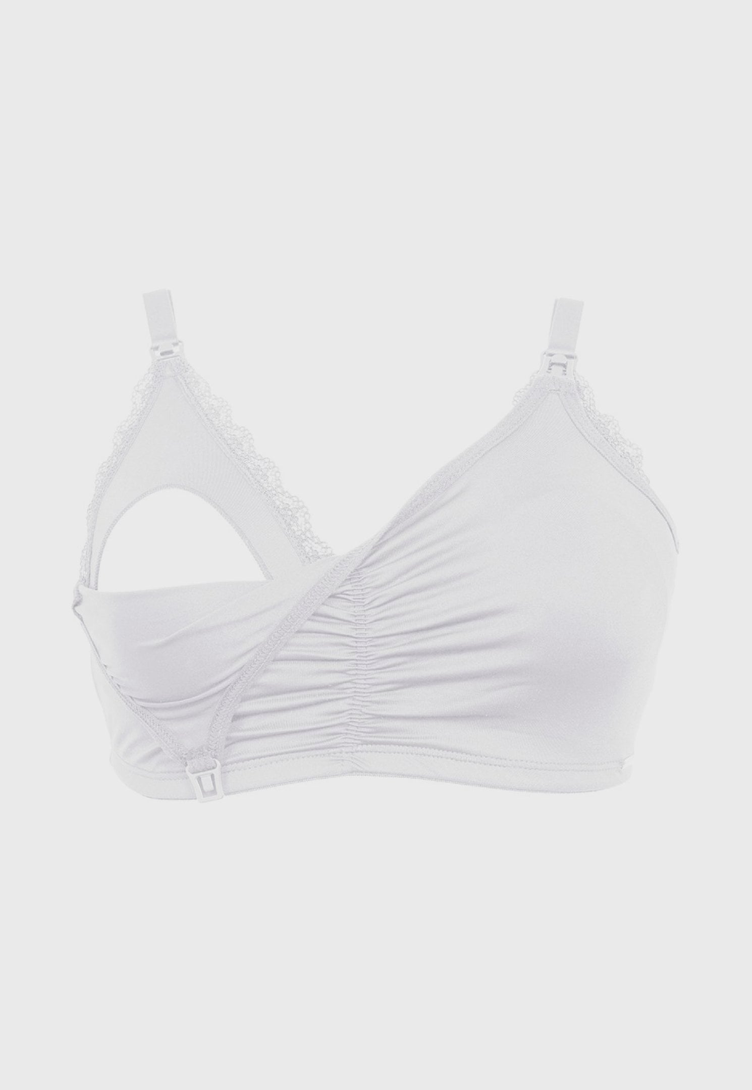 SOSTÉN LACTANCIA MUJER 2RIOS RECOGIDO BLANCO - 1