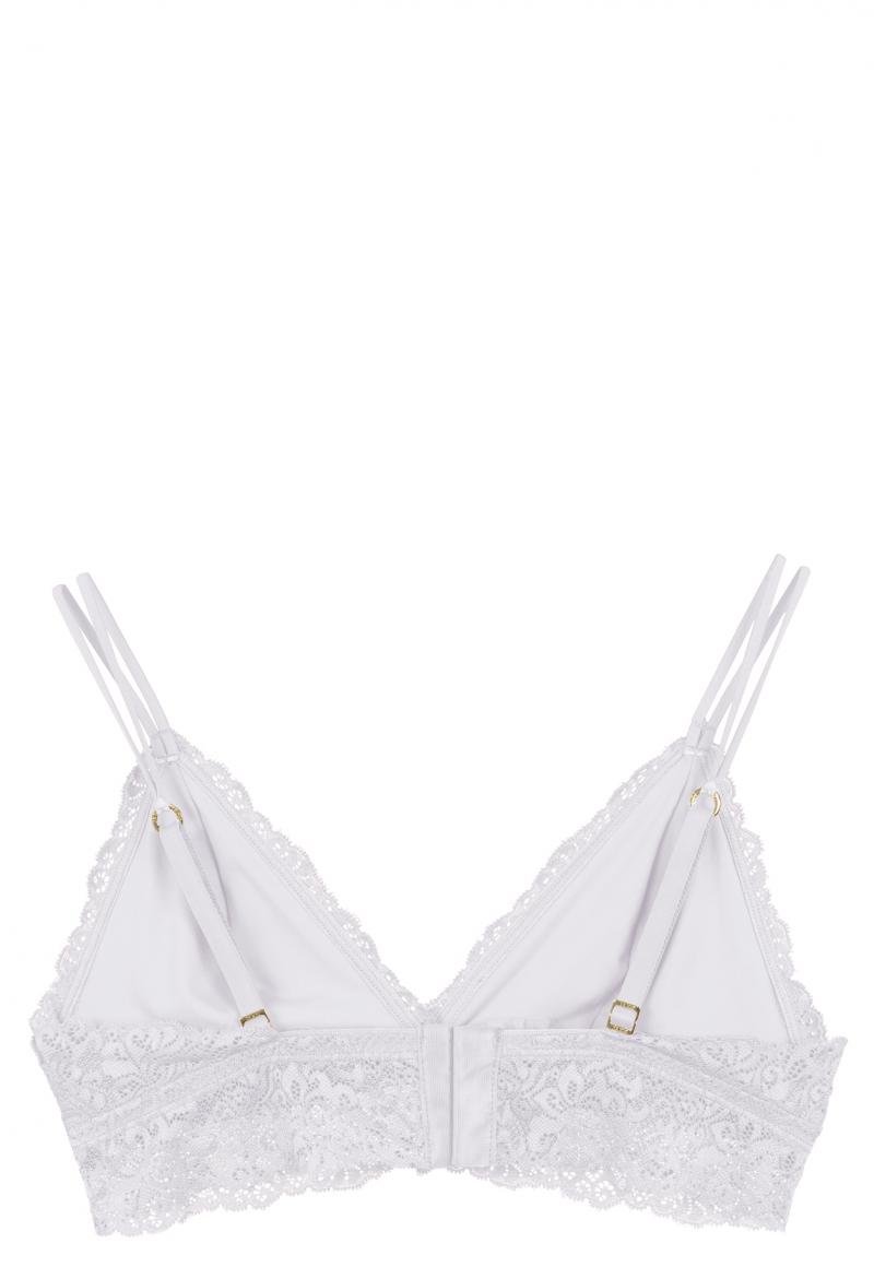 BRALETTE MUJER 2RIOS SIN COPAS NI AROS BLANCO - 2