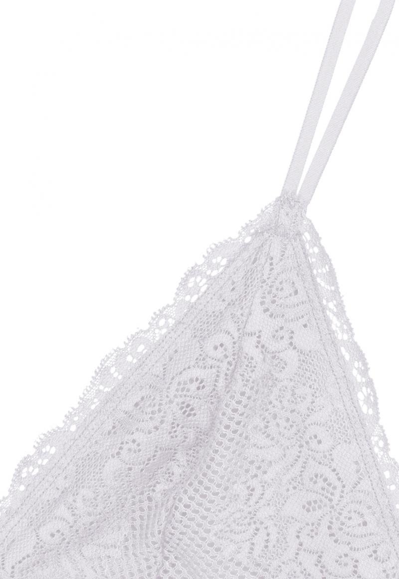 BRALETTE MUJER 2RIOS SIN COPAS NI AROS BLANCO - 3