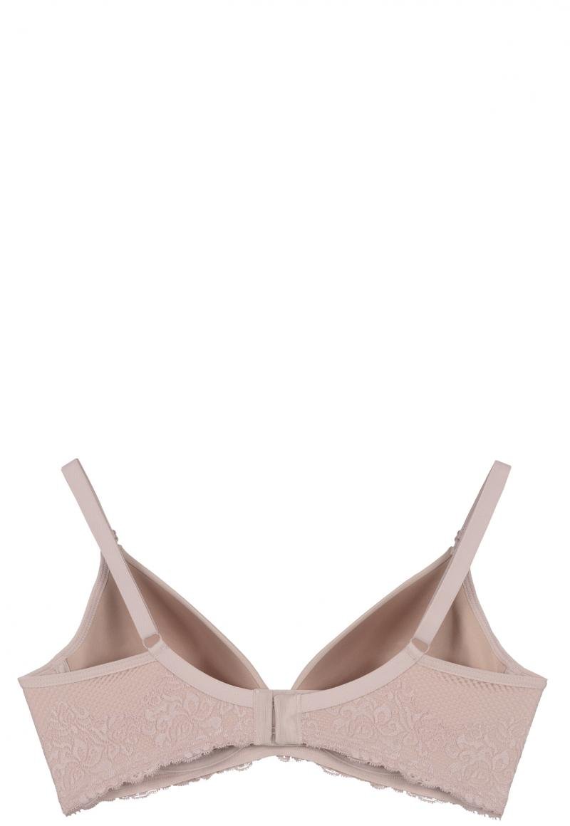 SOSTÉN MUJER 2RIOS LISO ENCAJE PALO DE ROSA - 2