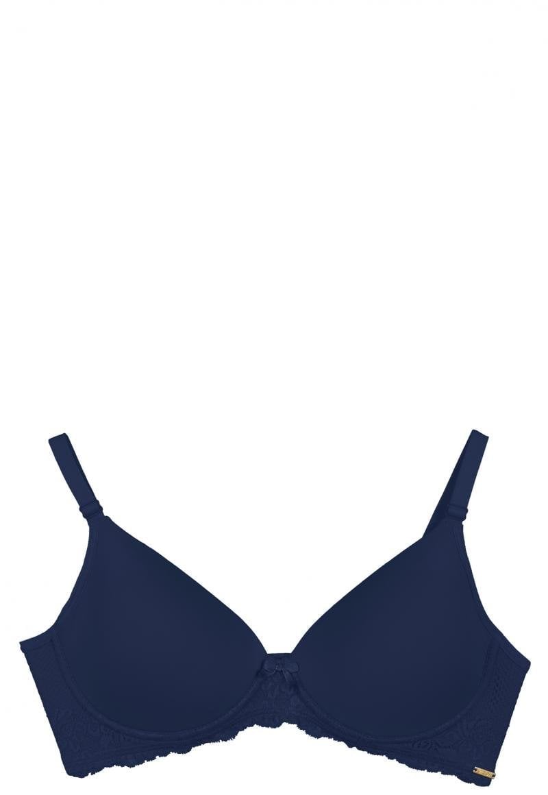 SOSTÉN MUJER 2RIOS LISO ENCAJE AZUL - 2