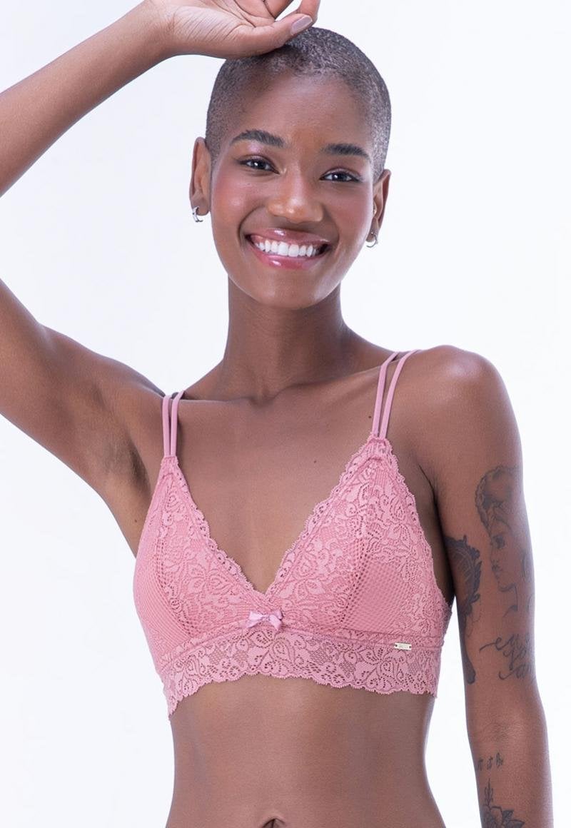 BRALETTE SIN COPAS NI AROS GRANATE 2RIOS - 1