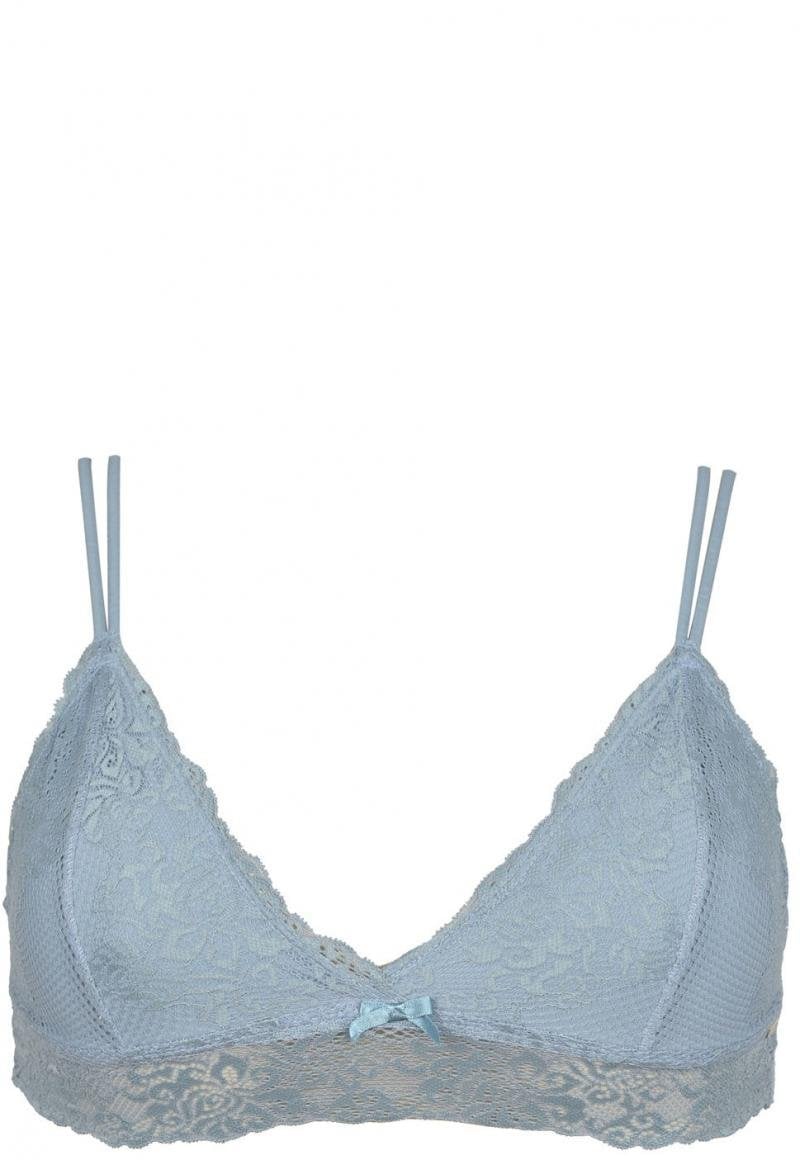 BRALETTE MUJER 2RIOS SIN COPAS NI AROS CELESTE - 1