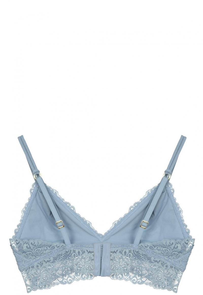 BRALETTE MUJER 2RIOS SIN COPAS NI AROS CELESTE - 2