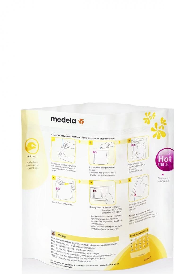 BOLSA PARA ESTERILIZAR QUICK CLEAN MEDELA - 2