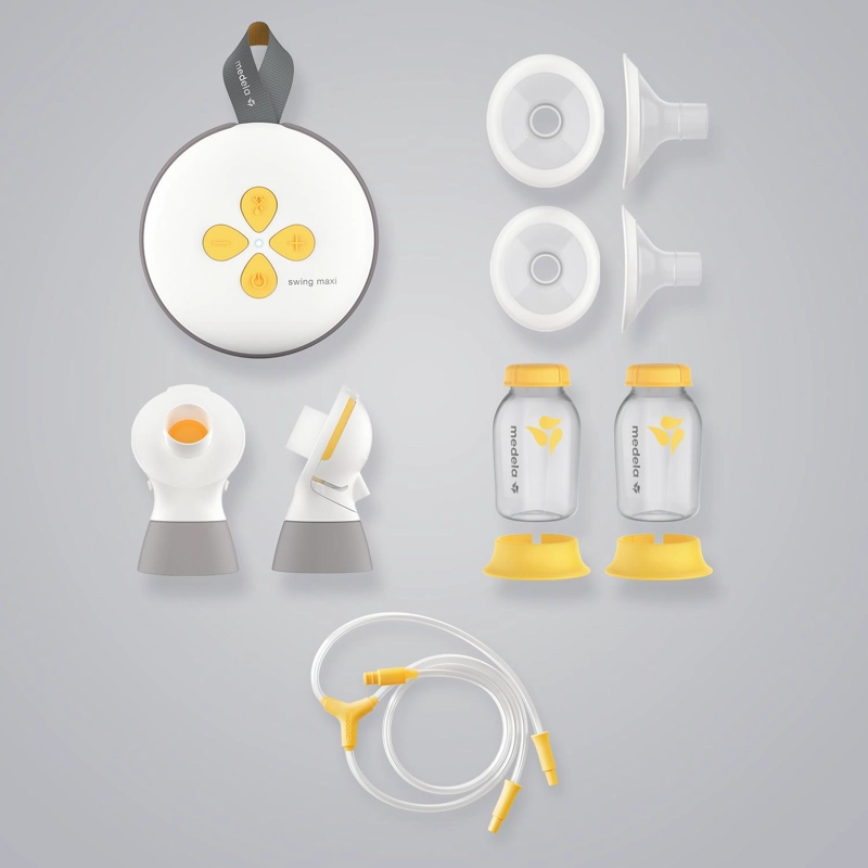 EXTRACTOR DE LECHE MEDELA AMARILLO ELÉCTRICO DOBLE SWING MAXI™ - 7