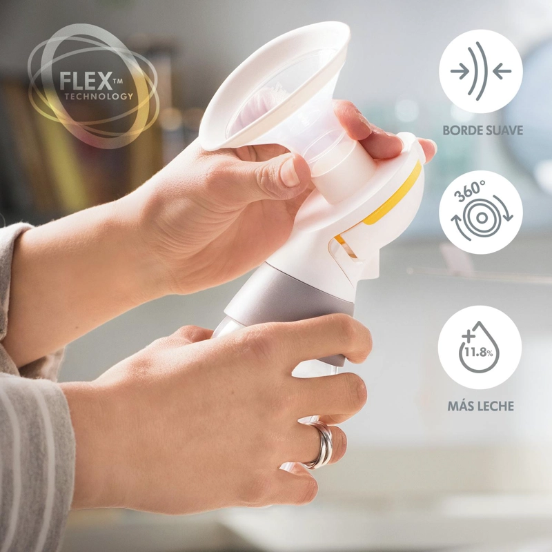EXTRACTOR DE LECHE MEDELA AMARILLO ELÉCTRICO DOBLE SWING MAXI™ - 8