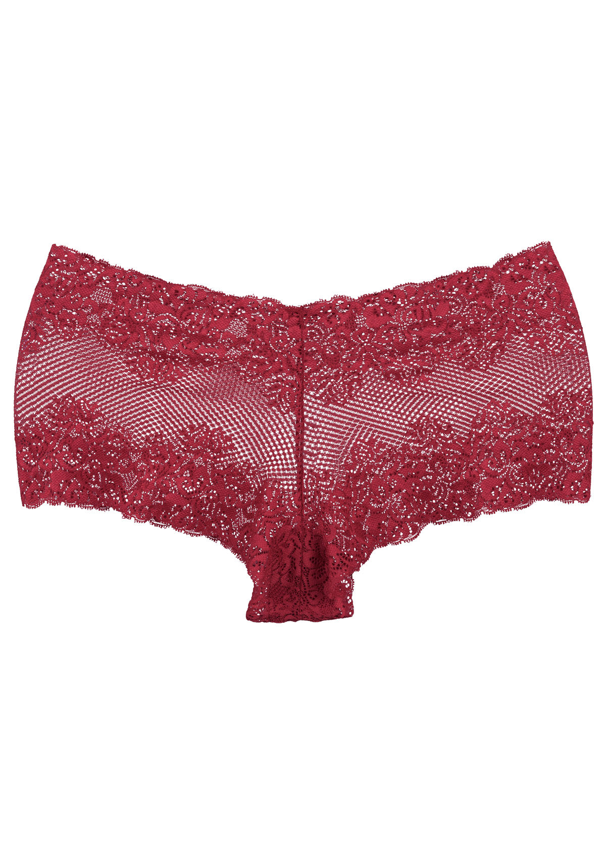 PACK X3 PANTALETASS MUJER 2RIOS ENCAJE ROJO - 2