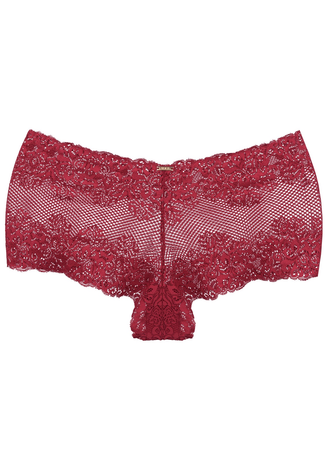 PACK X3 PANTALETASS MUJER 2RIOS ENCAJE ROJO - 3