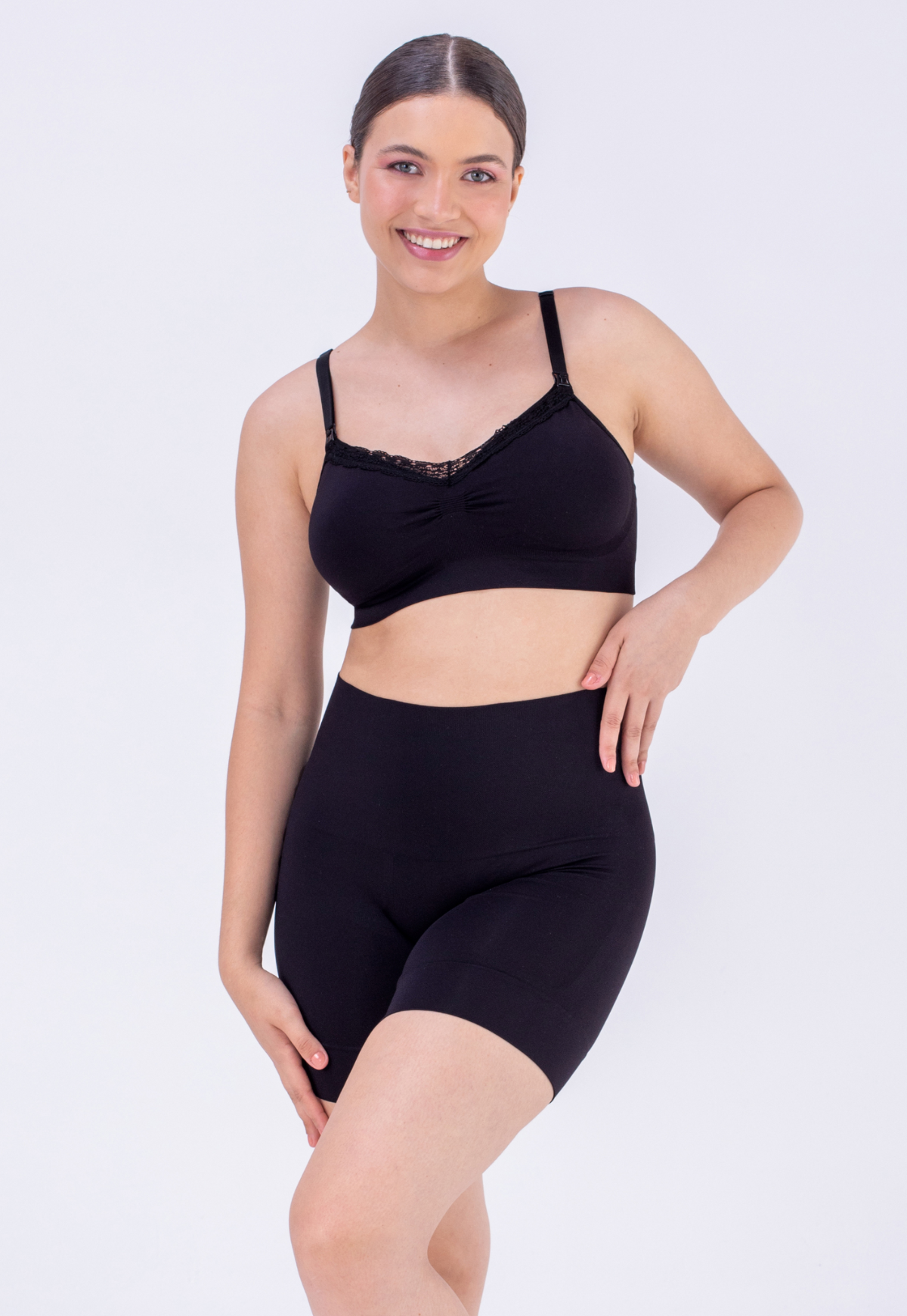 SHORT REDUCTOR MODELADOR MUJER 2RIOS NEGRO REDUCTOR - 3