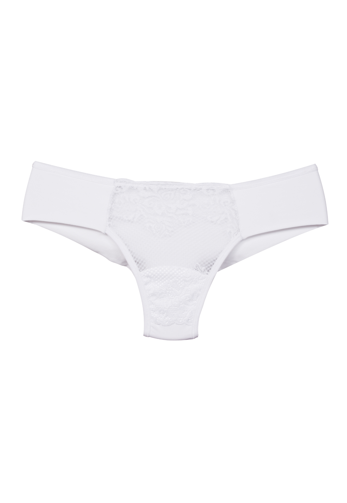 CALZÓN TANGA SIN MARCAS Y ENCAJE BLANCO 2RIOS - 1