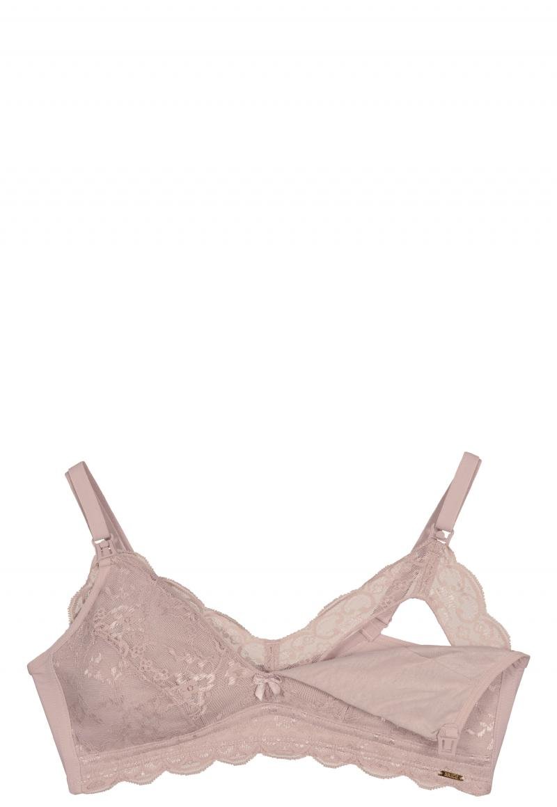SOSTÉN LACTANCIA MUJER 2RIOS FULL ENCAJE AZUL BEIGE - 3