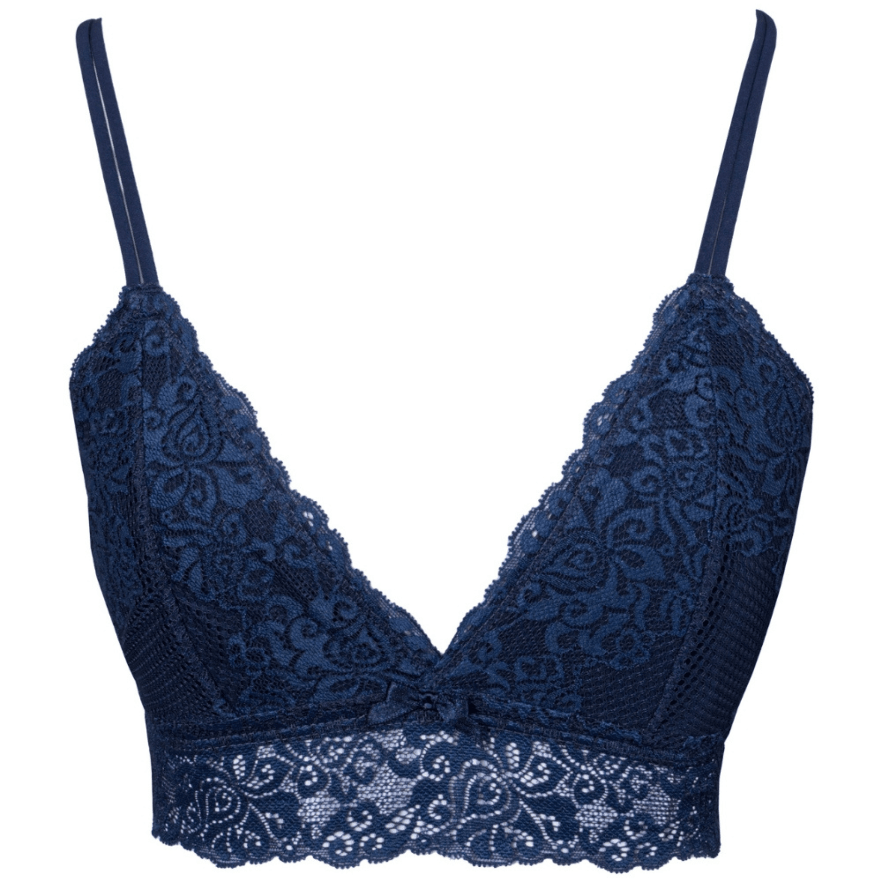 BRALETTE MUJER 2RIOS SIN COPAS NI AROS AZUL - 1
