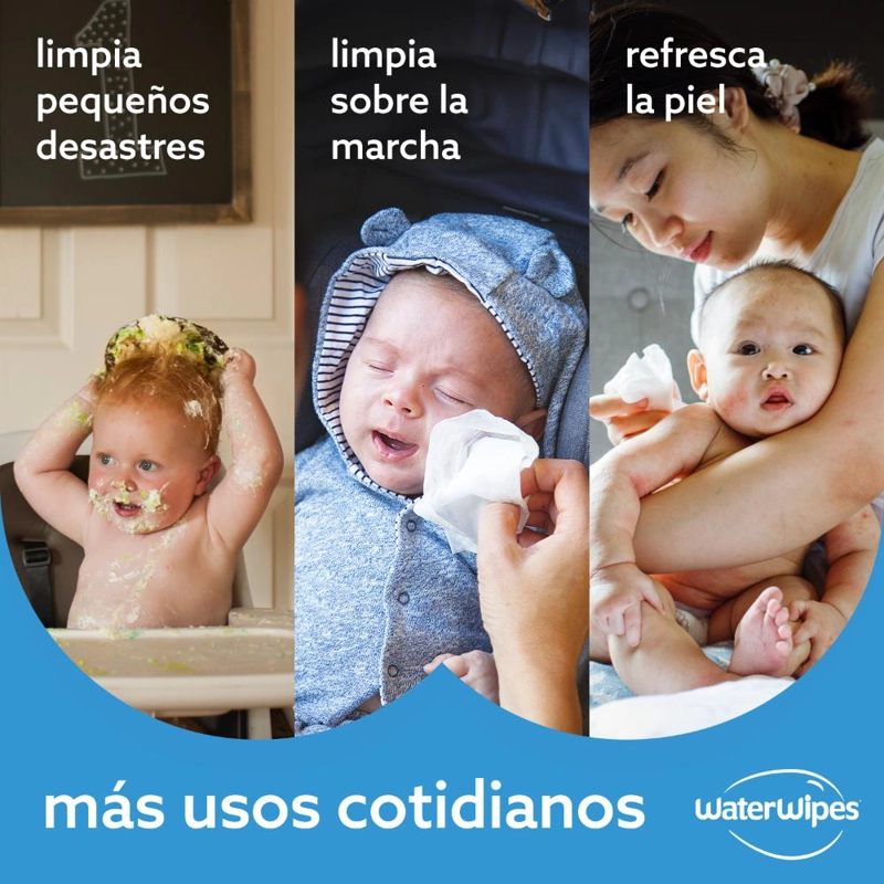 TOALLITAS HUMEDAS WATERWIPES - CAJA (12X60UNID) - 4