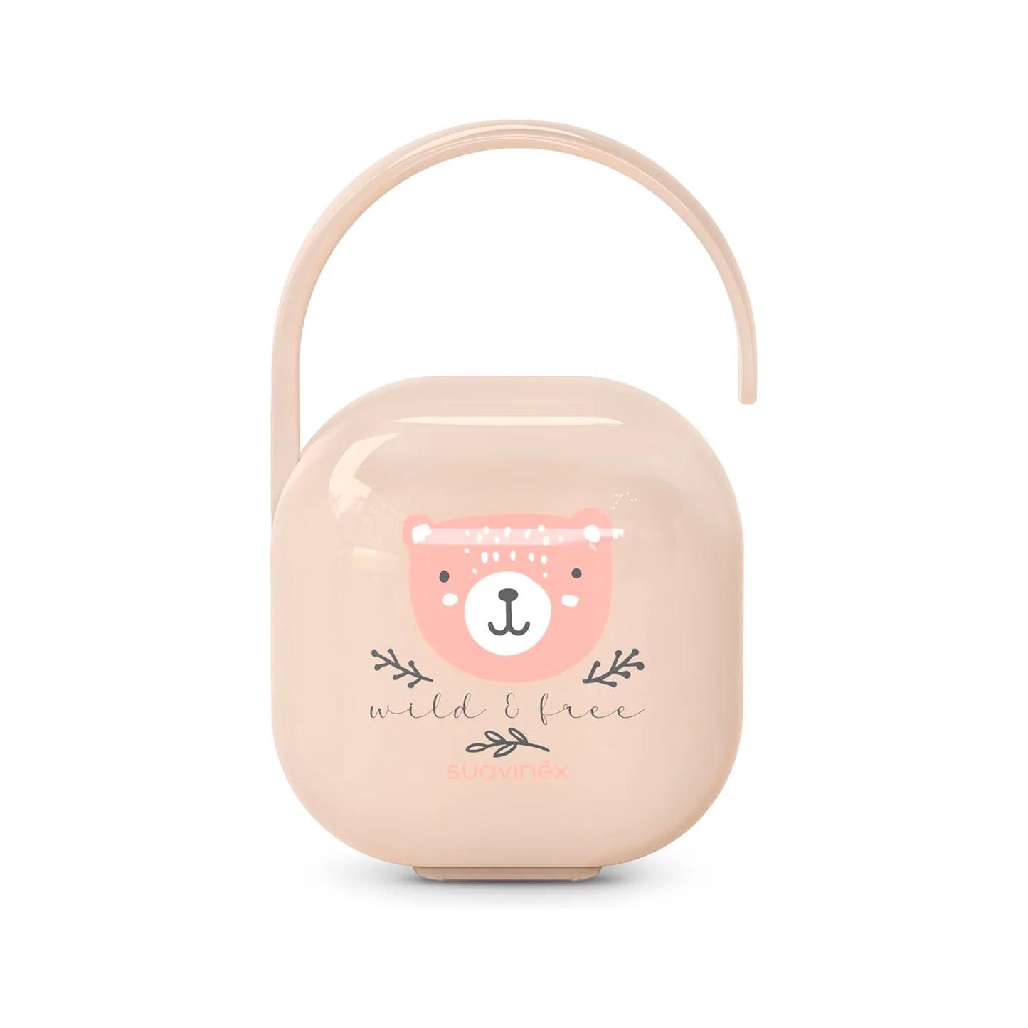 PORTA CHUPETES WILD ROSA - 1