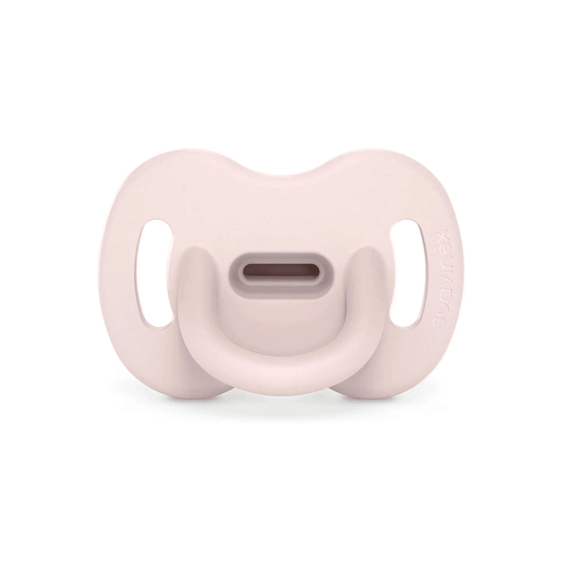CHUPETE CON TETINA FISIOLOGICA SX PRO DE SILICONA 0/6 MESES SOFT ROSA - 1